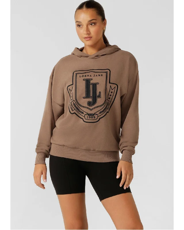 Lorna Jane Oversized Hoodie - Cedar