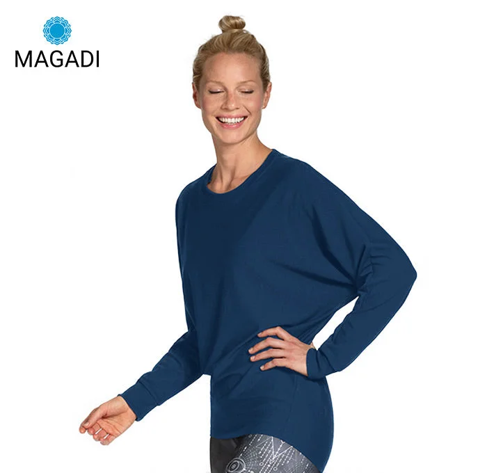 Magadi Yoga Sweater Anna - blau