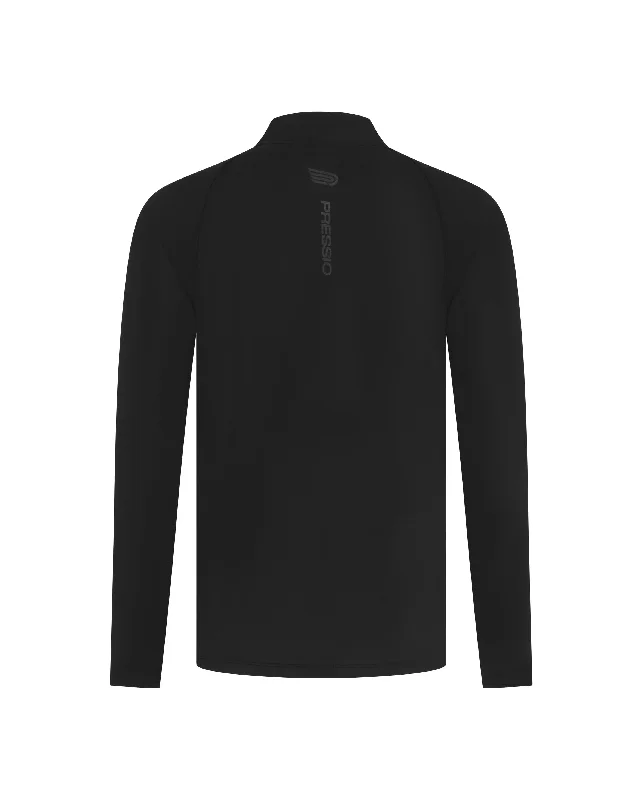 Pressio Perform Thermal 1/4 Zip Long Sleeve - Black