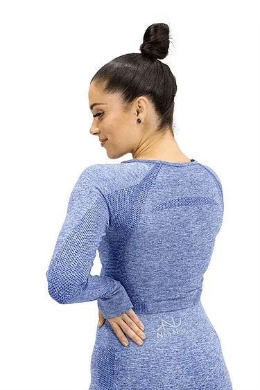 Seamless Luxury Crop - Blue