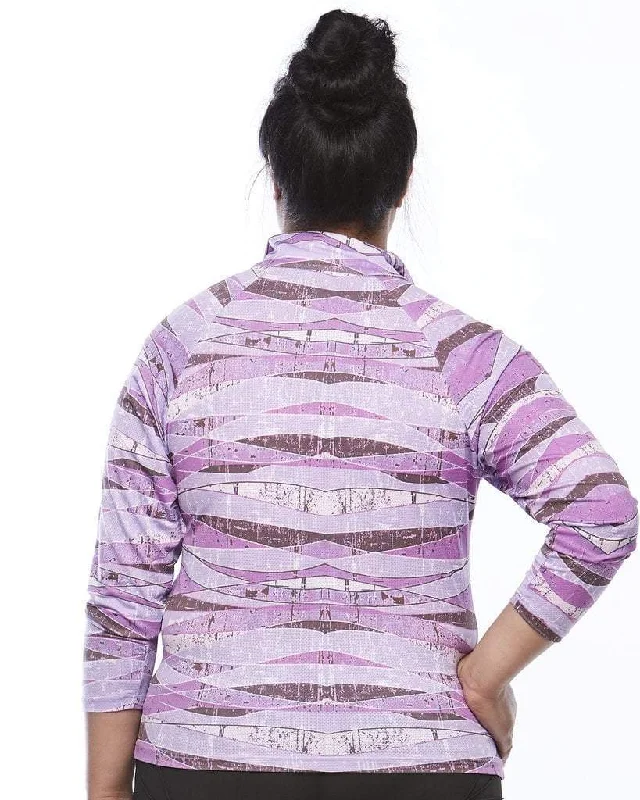 Stay Cool Long Sleeve Shirt - Purple