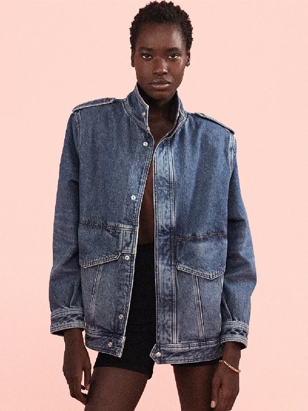 Denim Power Jacket -- Luxor