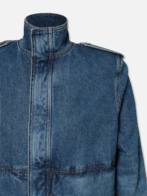 Denim Power Jacket -- Luxor