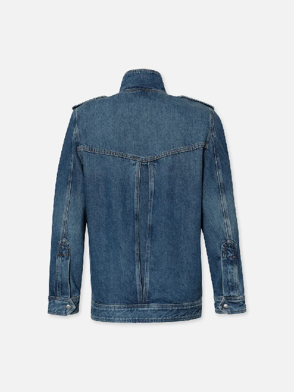 Denim Power Jacket -- Luxor