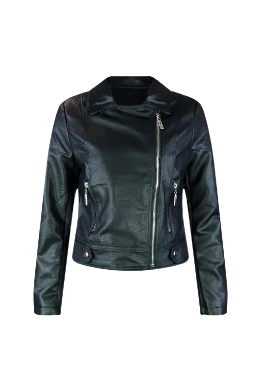 Erase You Faux Leather Jacket