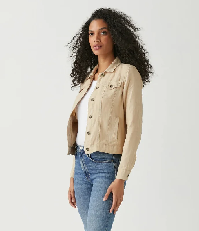 Jean Linen Jacket