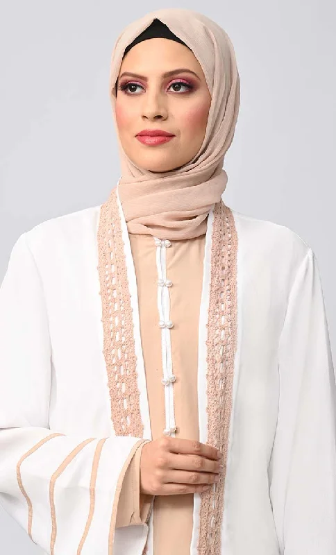 New Summer Cool Islamic Lace Intricate 3PC Set