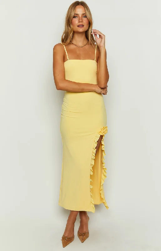 Orlando Yellow Maxi Dress