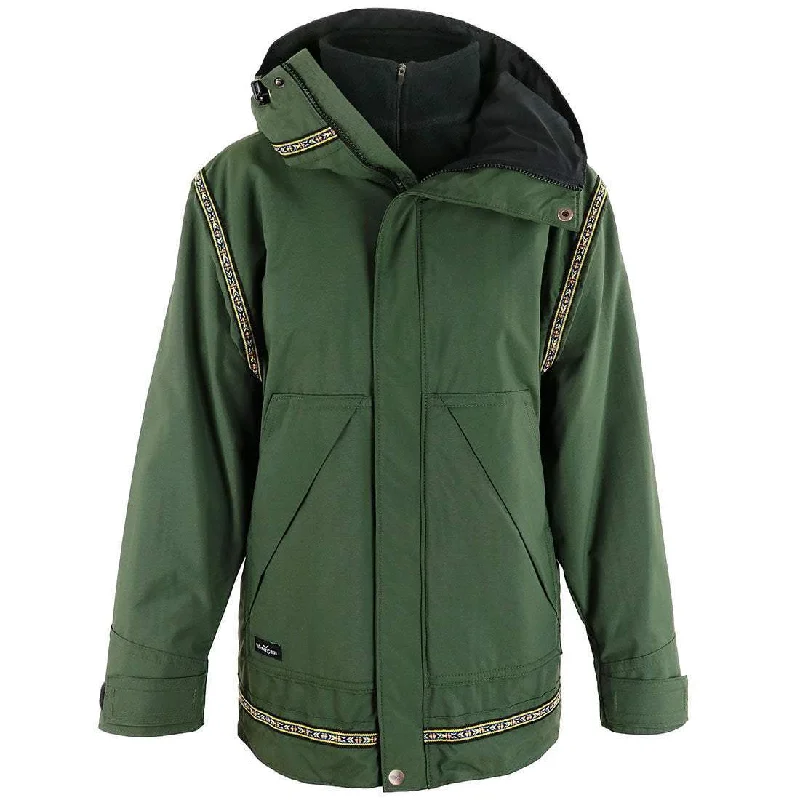 X-Small / Loden Green Shell (Midnight Sun Trim)