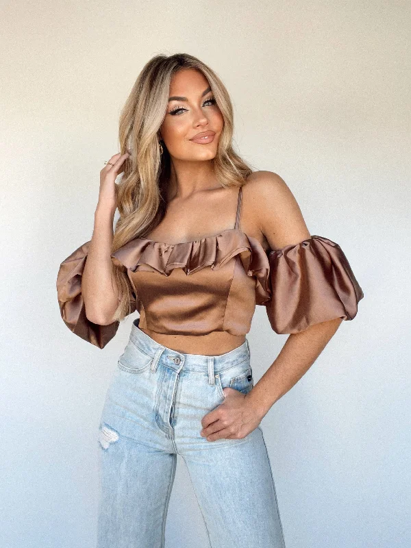 Satin Swoon Top