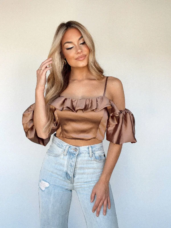 Satin Swoon Top